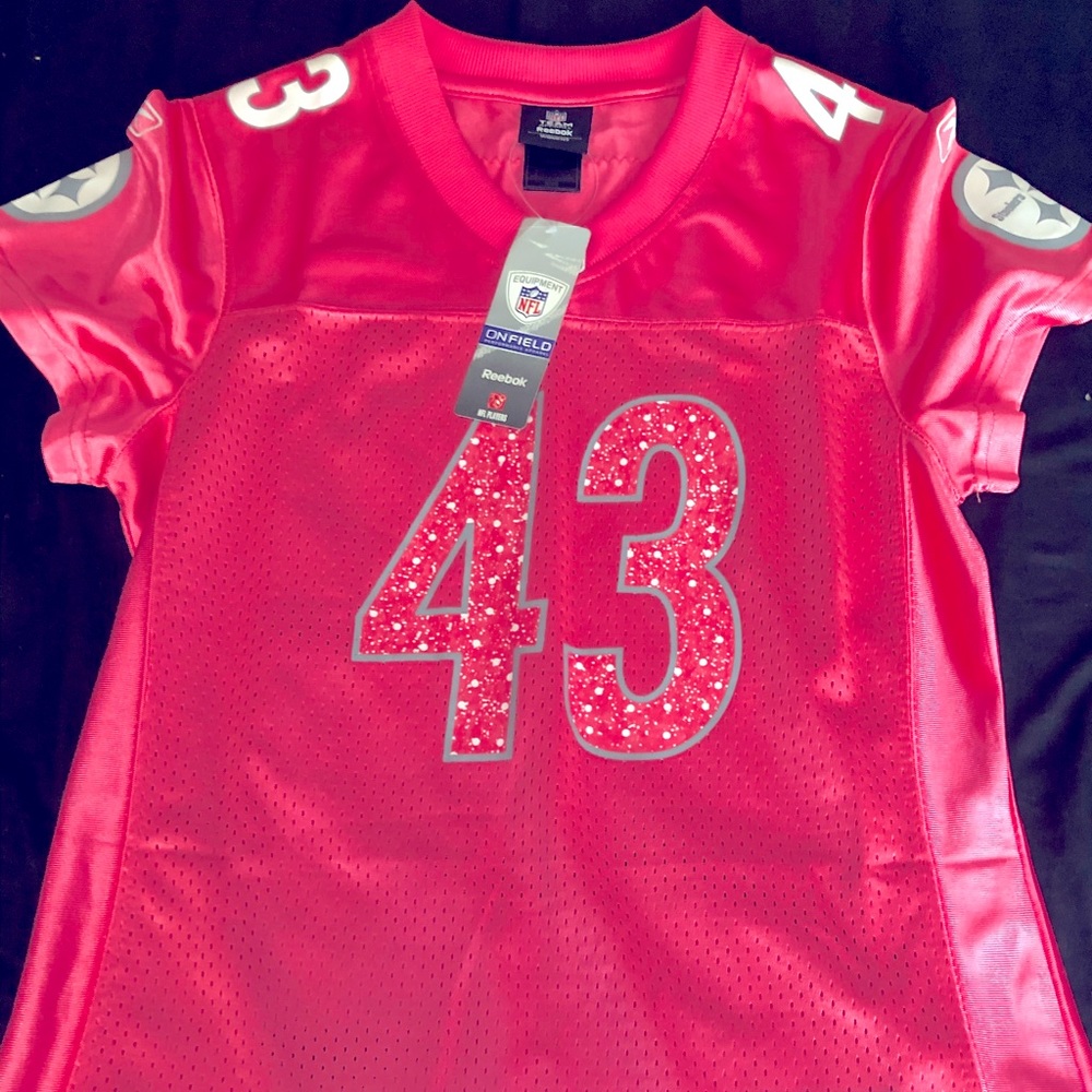Reebok NFL OFFICIAL JERSEY Steelers Polamalu #43